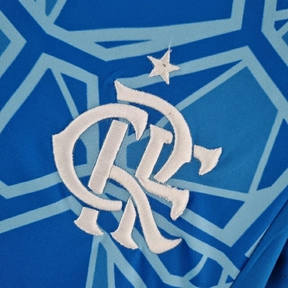 Camisa Flamengo Goleiro 22/23 Adidas Feminina - Azul