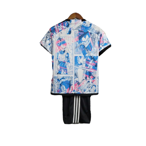 Kit Infantil Japão 23/24 - Adidas - Azul