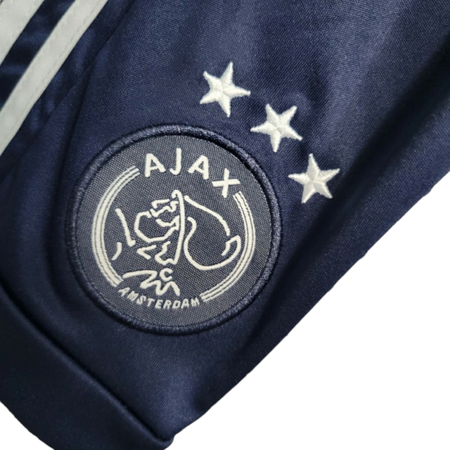 Kit Infantil Ajax Away 23/24 - Adidas - Branco
