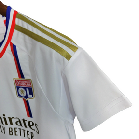 Kit Infantil Lyon I Adidas 23/24 - Branco