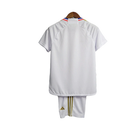 Kit Infantil Lyon I Adidas 23/24 - Branco