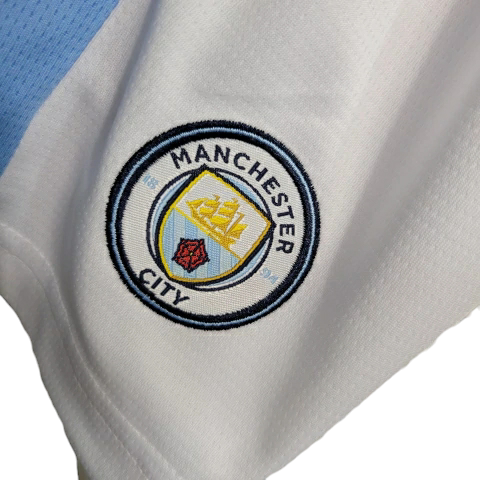 Kit Infantil Manchester City I Puma 23/24 - Azul