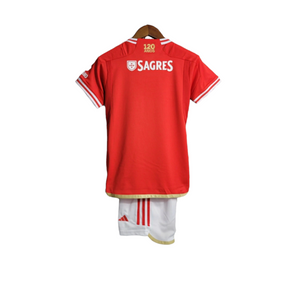 Kit Infantil Benfica I 23/24 - Adidas - Vermelho