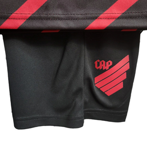 Kit Infantil Athletico Paranaense I 23/24 - Umbro - Vermelho e preto
