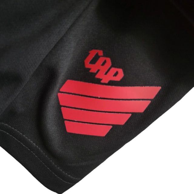 Kit Infantil Athletico Paranaense I 23/24 - Umbro - Vermelho e preto