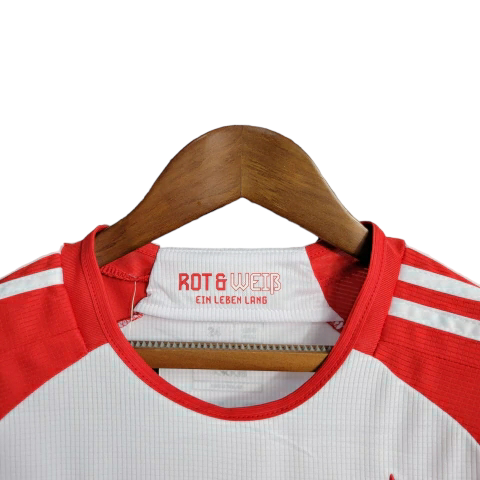 Kit Infantil Bayern de Munique I 23/24 - Adidas - Branco