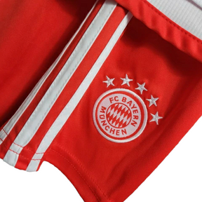 Kit Infantil Bayern de Munique I 23/24 - Adidas - Branco