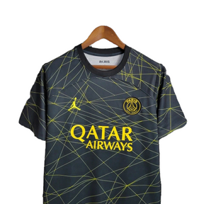 Camisa Paris Saint-Germain IV 23/24 - Torcedor Jordan Masculina - Cinza