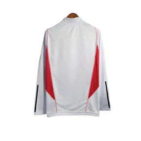 Camisa Flamengo Manga Longa 23/24 Torcedor Adidas Masculina - Branco