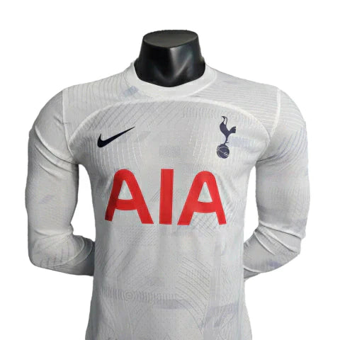 Camisa Tottenham I 23/24 - manga longa - Jogador Nike Masculina - Branca