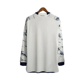 Camisa Seleção da Itália I 23/24 manga longa - Torcedor Puma Masculina - Branca