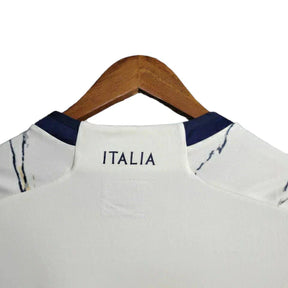 Camisa Seleção da Itália I 23/24 manga longa - Torcedor Puma Masculina - Branca