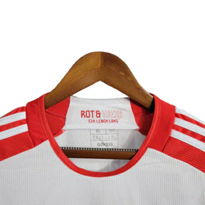 Camisa Bayern de Munique I 23/24 manga longa - Torcedor Adidas Masculina - Vermelha e branca