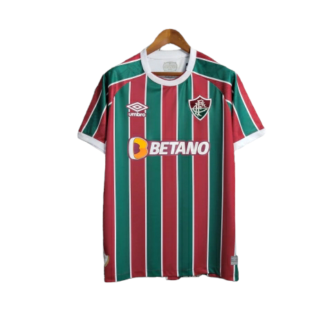 Camisa Fluminense I 23/24 - Torcedor Umbro Masculina - Tricolor