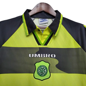 Camisa Celtic Retrô 1996/1997 Verde e Preta - Umbro