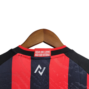 Camisa Vitória I 23/24 - Torcedor Volt Feminina - Vermelha e preta