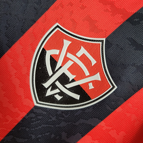 Camisa Vitória I 23/24 - Torcedor Volt Feminina - Vermelha e preta