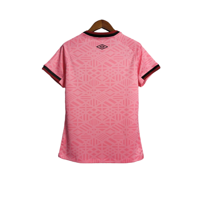 Camisa Athletico Paranaense Ediçao Rosa 22/23 Torcedor Umbro Feminina - Rosa