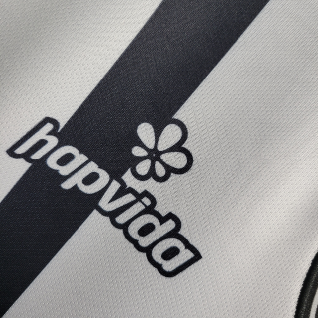 Camisa Atlético Mineiro 22/23 - Torcedor Masculina - Branca e preta