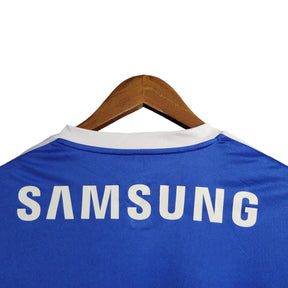 Camisa Retrô Palmeiras III 2019 manga longa - Masculina Adidas - Azul com detalhes em branco