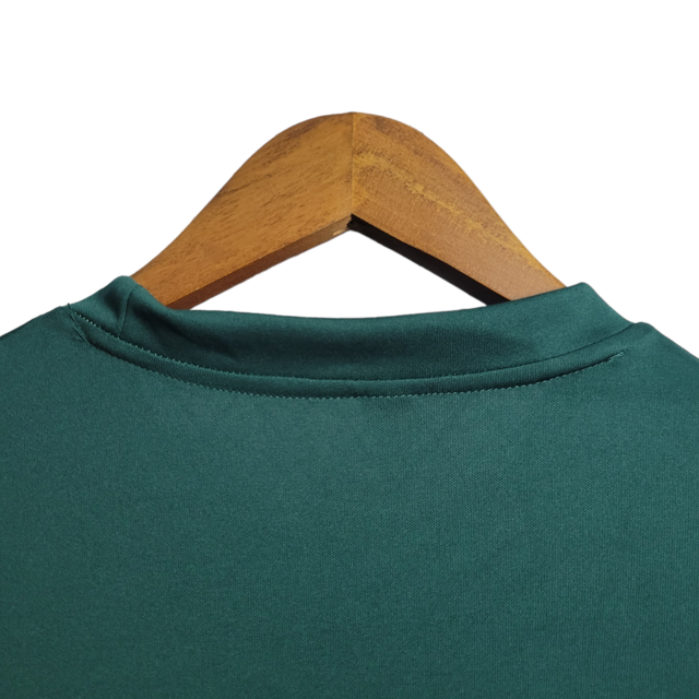 Camisa Palmeiras Treino 22/23 - Torcedor Puma Masculina - Verde com detalhe em branco