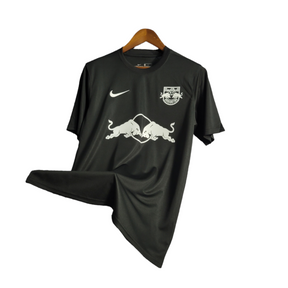 Camisa Red Bull Bragantino 21/22 - Torcedor Nike Masculina - Preta com detalhes em branco