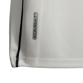 Camisa Vasco da Gama I 21/22 Kappa Torcedor Masculina - Branca com Listras pretas e detalhe em vermelhor
