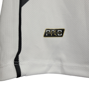 Camisa Vasco da Gama I 21/22 Kappa Torcedor Masculina - Branca com Listras pretas e detalhe em vermelhor