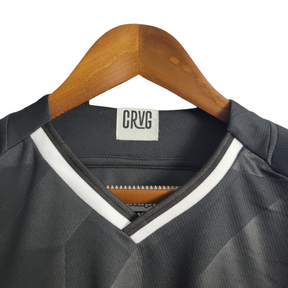 Camisa Vasco da Gama III 21/22 Kappa Torcedor Masculina - Preta com detalhes em branco