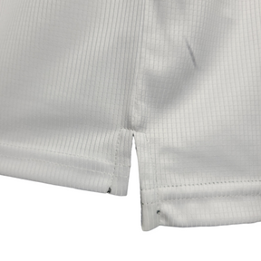 Camisa Vasco da Gama I Retrô 2000 - Kappa Torcedor Masculina - Branca com a faixa em preto e detalhes em amarelo e vermelho