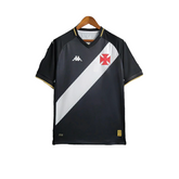 Camisa Vasco da Gama I 23/24 Kappa Torcedor Masculina - Preta com a faixa branca
