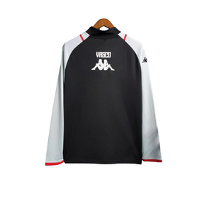 Camisa Vasco da Gama Goleiro manga longa 23/24 - Torcedor Kappa Masculina - Preta e cinza