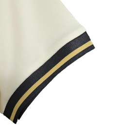 Camisa Vasco da Gama III 22/23 - Torcedor Kappa Feminina - Branca com detalhes em preto e dourado