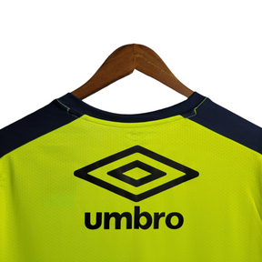 Camisa Grêmio Treino 22/23 Torcedor Umbro Masculina - Verde Com preto e azul
