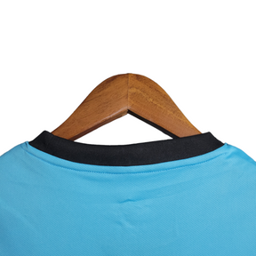 Camisa Regata Grêmio Treino 23/24 - Torcedor Umbro Masculina - Azul com detalhes em cinza e branco