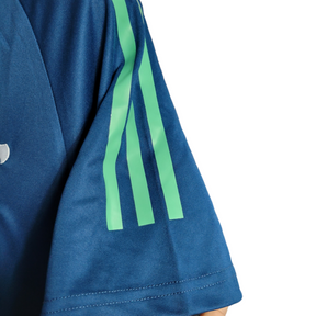 Camisa Flamengo Polo Treino 21/22 Masculina Adidas Torcedor - Verde com detalhes em branco
