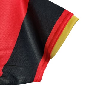 Camisa Flamengo I Retrô 08/09 Torcedor Masculina - Vermelha com detalhes em Preto e amarelo