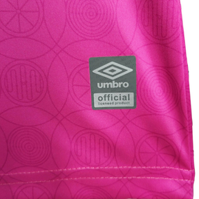 Camisa Grêmio Edição especial Outubro rosa 23/24 - Torcedor Umbro Feminina - Rosa com detalhes em azul