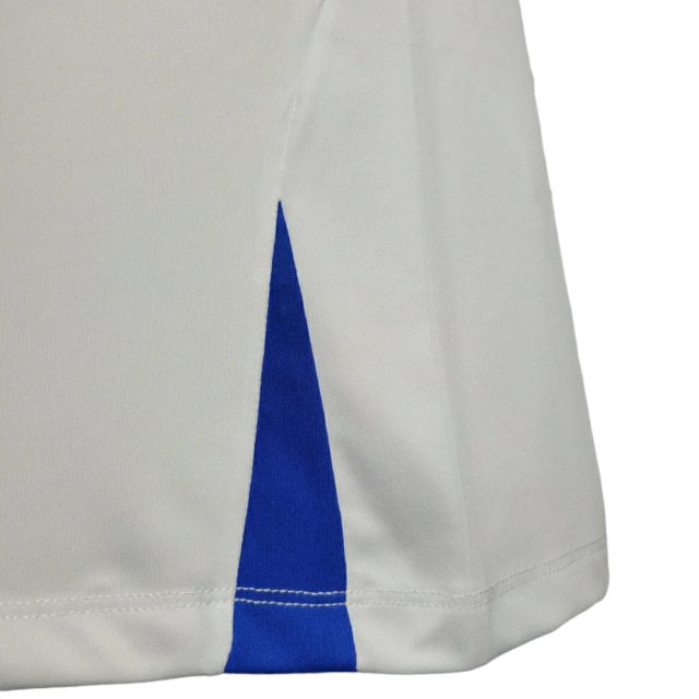 Camisa Seleção da França Treino 22/23 - Torcedor Nike Masculina - Branca com detalhes em azul e dourado