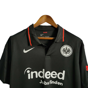 Camisa Frankfurt I 21/22 - Torcedor Nike Masculina - Preta com detalhes em vermelho e branco