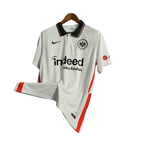 Camisa Frankfurt II 21/22 - Torcedor Nike Masculina - Branca com detalhes em preto e vermelho