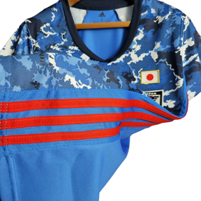 Camisa Seleção Japão I 20/21 - Feminina Adidas - Azul com detalhes em branco e preto