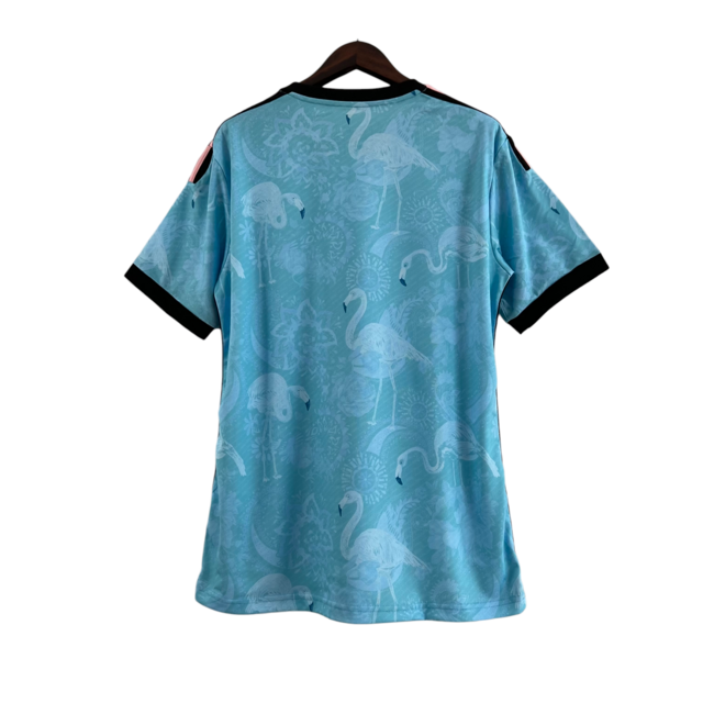 Camisa Inter Miami FC Edição Especial 23/24 - Torcedor Adidas Feminina - Azul com detalhes em preto