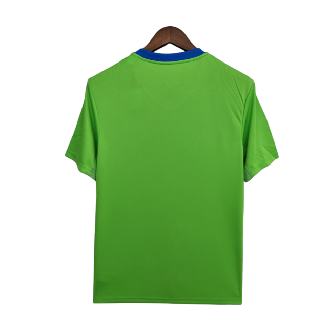 Camisa Seattle Sounders I 22/23 - Torcedor Adidas Masculina - Verde com detalhes em branco e azul