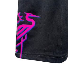 Camisa Inter Miami II 23/24 - Torcedor Adidas Feminina - Preta com detalhes em rosa e azul