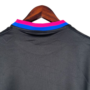 Camisa Inter Miami II 23/24 - Torcedor Adidas Feminina - Preta com detalhes em rosa e azul