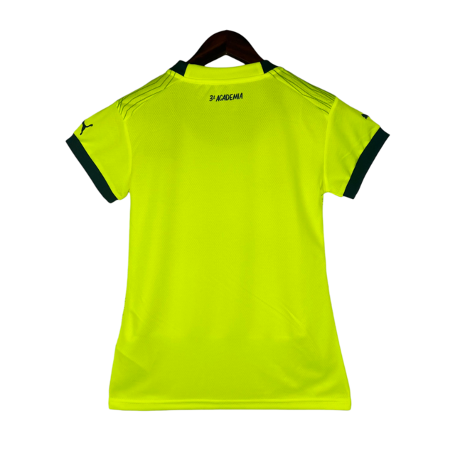 Camisa Palmeiras III 23/24 - Torcedor Puma Feminina - Verde fluorescente