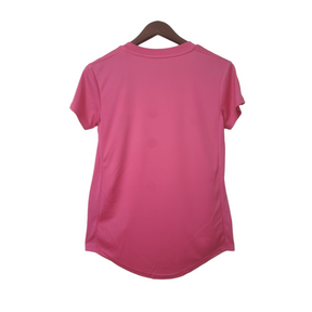 Camisa Internacional Edição Outubro Rosa 22/23 - Torcedor Adidas Feminina - Rosa com detalhes em branco