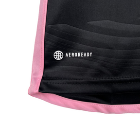 Camisa Inter Miami II 23/24 - Torcedor Adidas Feminina - Preta com detalhes em rosa