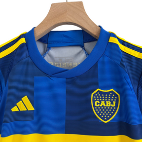 Kit Infantil Boca Juniors I 23/24 Adidas - Azul e amarelo